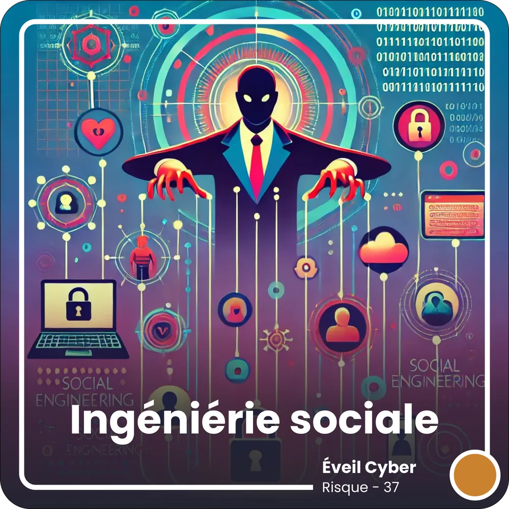 Carte Ingéniérie sociale — Éveil Cyber